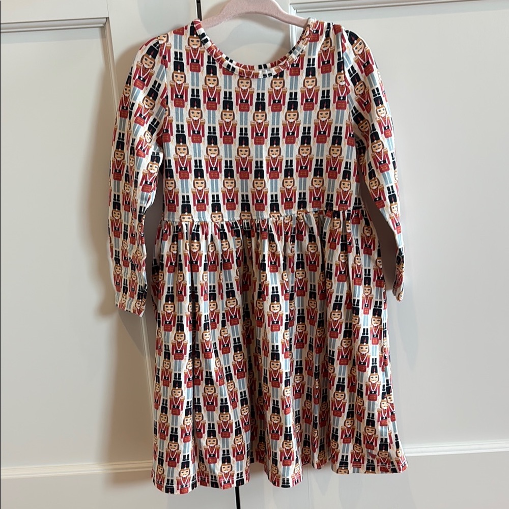 Pink Chicken Red and Black Puff Sleeve Sundress
